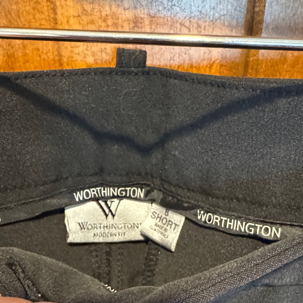 Worthington Elegant Black Trousers - Picture 6 of 7